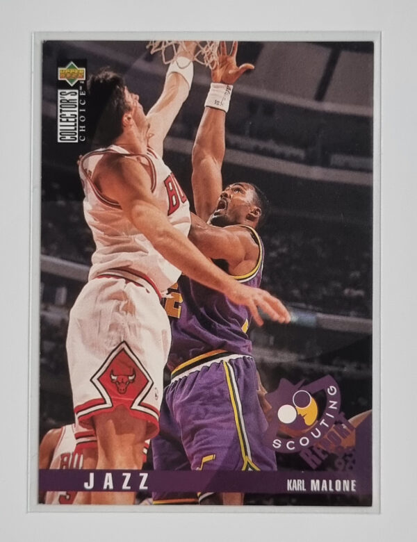 1995-96 Collector's Choice International French II #137 Karl Malone SR