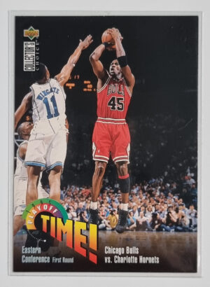 1995-96 Collector's Choice International French II #143 Michael Jordan PT