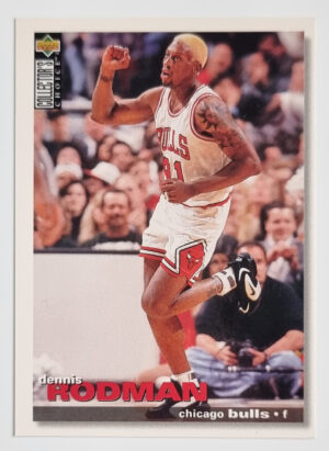 1995-96 Collector's Choice International French II #15 Dennis Rodman