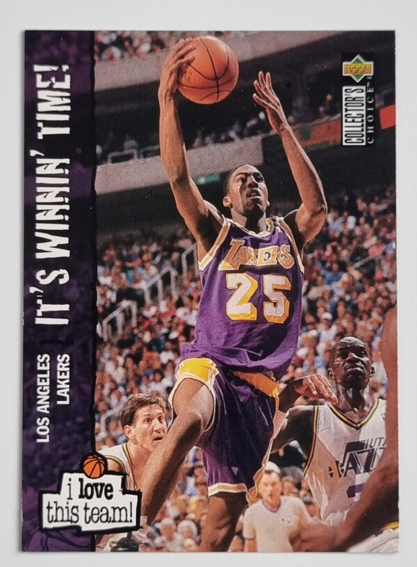 1995-96 Collector's Choice International French II #168 Eddie Jones LOVE