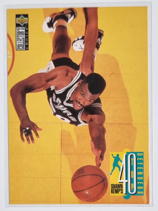 1995-96 Collector's Choice International French II #198 David Robinson 40