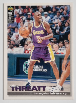 1995-96 Collector's Choice International French II #52 Sedale Threatt