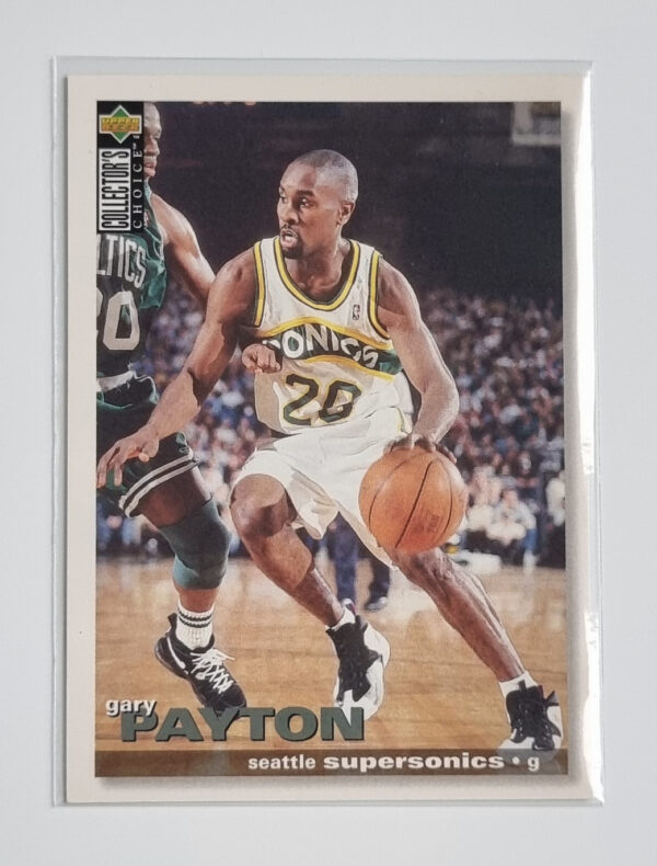 1995-96 Collector's Choice International French II #95 Gary Payton