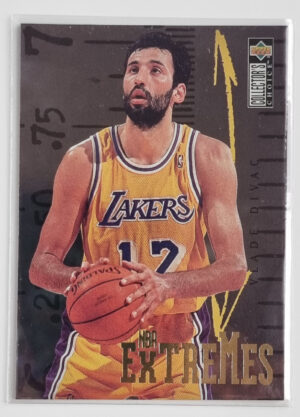 1995-96 Collector's Choice International French NBA Extremes #E5 Vlade Divac