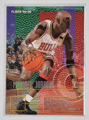 1995-96 Fleer European #22 Michael Jordan
