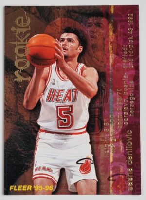 1995-96 Fleer European #357 Sasha Danilovic