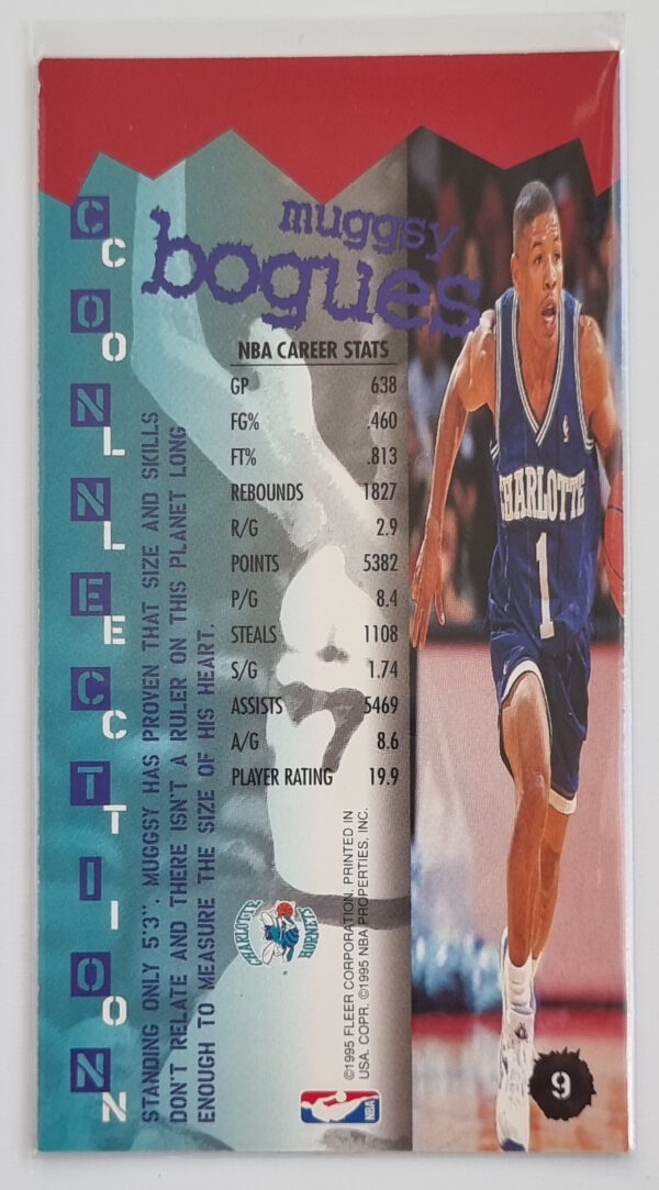 1995-96 Jam Session #9 Muggsy Bogues CC – Image 2