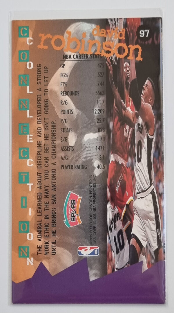 1995-96 Jam Session #97 David Robinson CC – Image 2