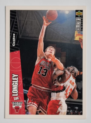 1996-97 Collector's Choice Chicago Bulls #CH6 Luc Longley