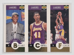 1996-97 Collector's Choice Los Angeles Lakers #L1 Kobe Bryant/Elden Campbell/Derek Fisher