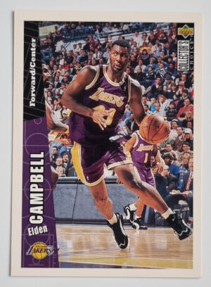 1996-97 Collector's Choice Los Angeles Lakers #LA3 Elden Campbell