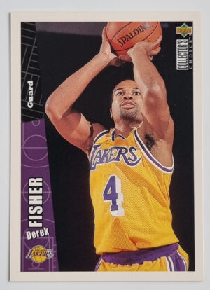 1996-97 Collector's Choice Los Angeles Lakers #LA4 Derek Fisher