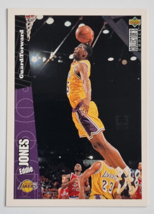 1996-97 Collector's Choice Los Angeles Lakers #LA5 Eddie Jones