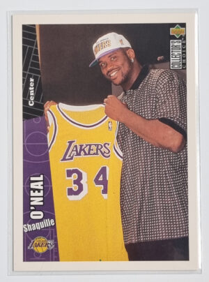 1996-97 Collector's Choice Los Angeles Lakers #LA7 Shaquille O'Neal