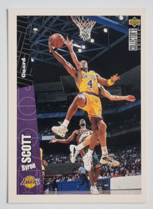 1996-97 Collector's Choice Los Angeles Lakers #LA8 Byron Scott