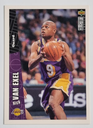 1996-97 Collector's Choice Los Angeles Lakers #LA9 Nick Van Exel