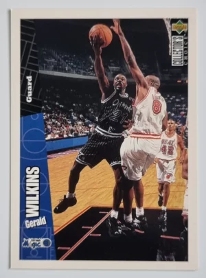 1996-97 Collector's Choice Orlando Magic Team Set #OR9 Gerald Wilkins