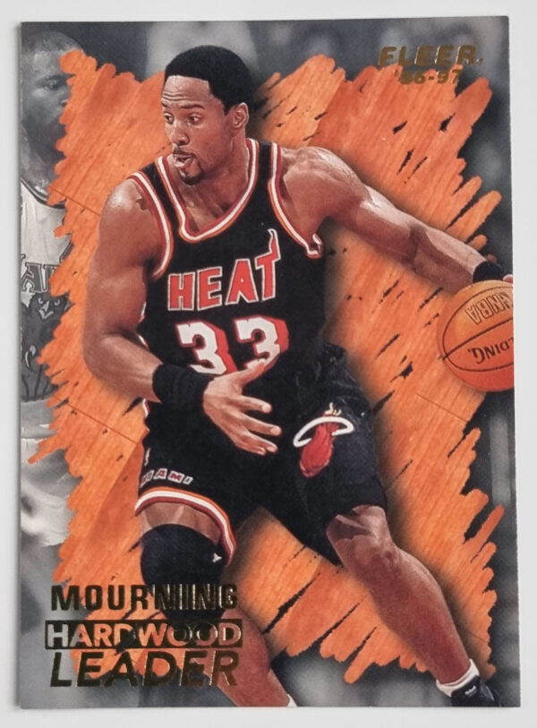 1996-97 Fleer #133 Alonzo Mourning HL