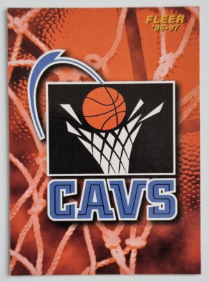 1996-97 Fleer European #155 Cleveland Cavaliers