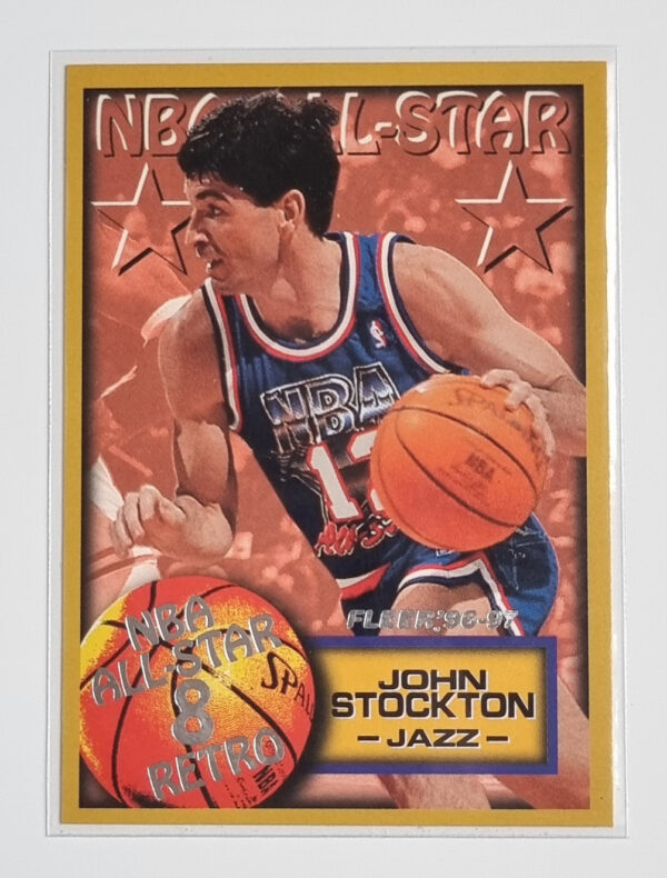 1996-97 Fleer European #315 John Stockton AS