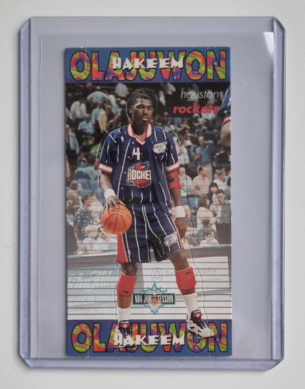 1996 Fleer French Kellogg's Frosties #22 Hakeem Olajuwon