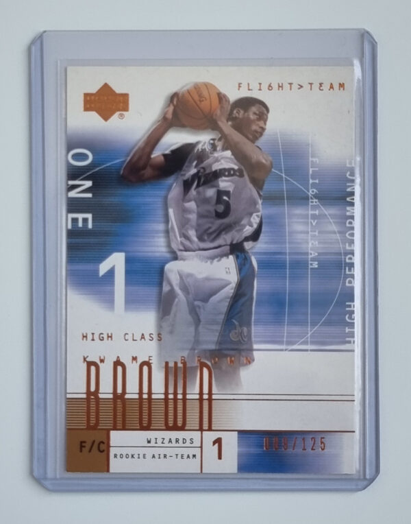 2001-02 Upper Deck Flight Team Copper #140 Kwame Brown