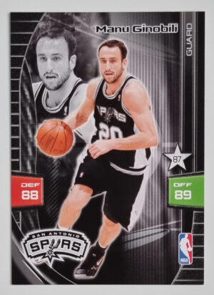 2009-10 Adrenalyn XL #109 Manu Ginobili