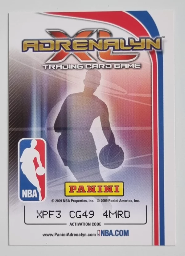 2009-10 Adrenalyn XL #112 Eric Gordon – Image 2