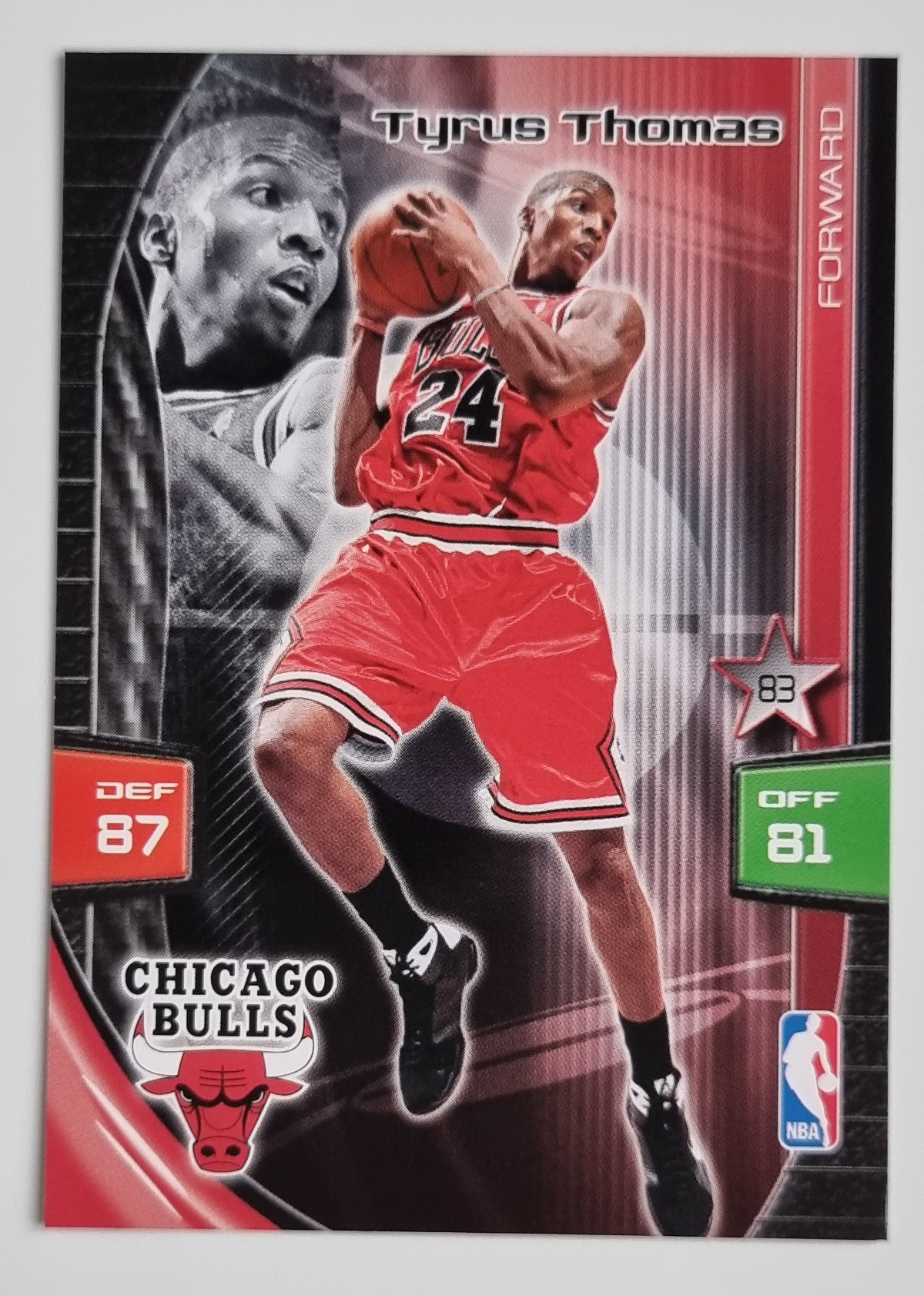 2009-10 Adrenalyn XL #264 Tyrus Thomas
