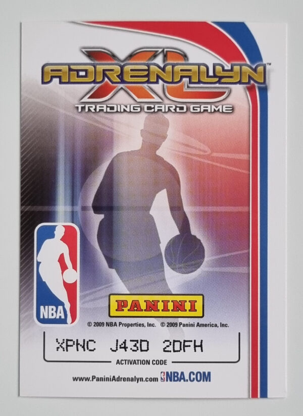2009-10 Adrenalyn XL #54 Jose Calderon – Image 2