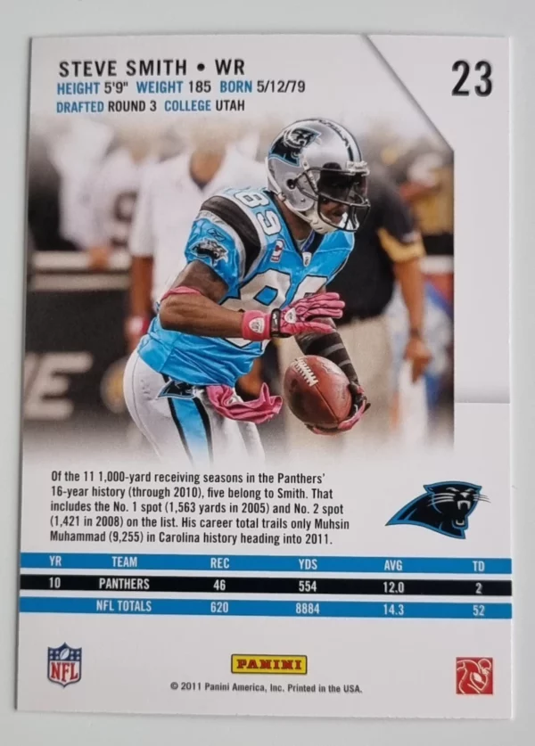2011 Rookies and Stars #23 Steve Smith – Image 2