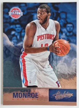 2012-13 Absolute #52 Greg Monroe