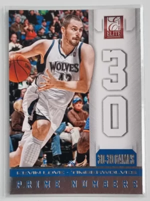 2012-13 Elite Prime Numbers #9 Kevin Love