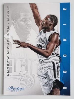 2012-13 Prestige #219 Andrew Nicholson RC