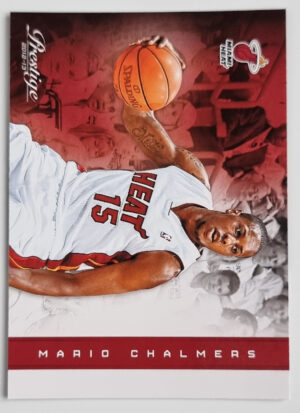 2012-13 Prestige #25 Mario Chalmers