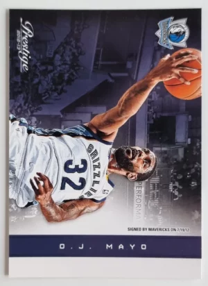 2012-13 Prestige #99 O.J. Mayo