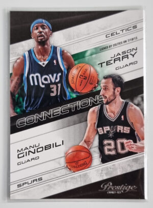 2012-13 Prestige Connections #6 Jason Terry/Manu Ginobili