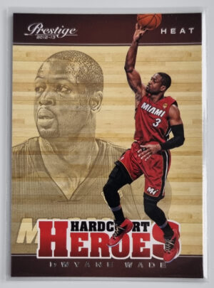 2012-13 Prestige Hardcourt Heroes #8 Dwyane Wade