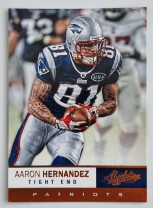 2012 Absolute Retail #37 Aaron Hernandez