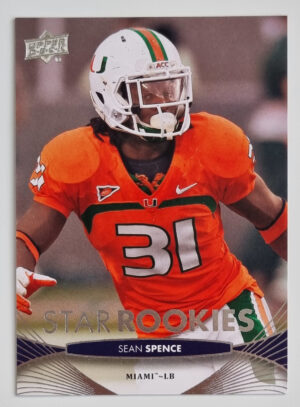 2012 Upper Deck #138 Sean Spence