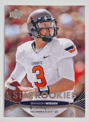 2012 Upper Deck #62 Brandon Weeden