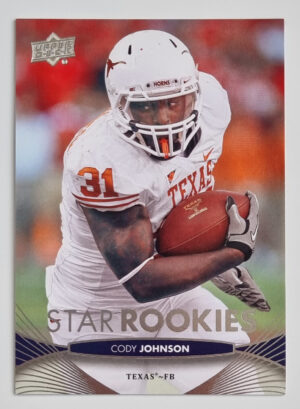 2012 Upper Deck #72 Cody Johnson