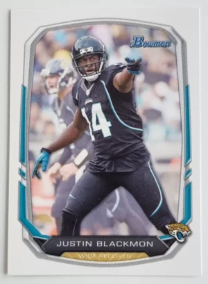 2013 Bowman #42 Justin Blackmon