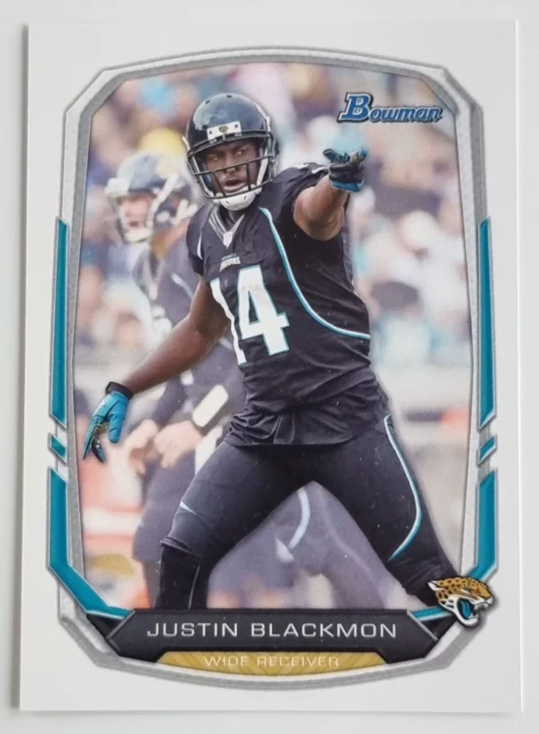2013 Bowman #42 Justin Blackmon