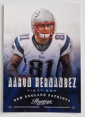 2013 Prestige #118 Aaron Hernandez