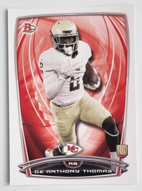 2014 Bowman #R38 De'Anthony Thomas RC