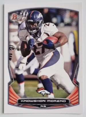 2014 Bowman #V75 Knowshon Moreno