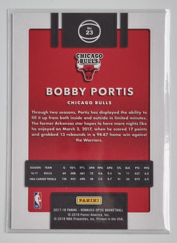 2017-18 Donruss Optic #23 Bobby Portis – Image 2