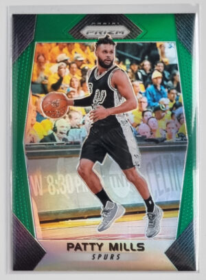 2017-18 Panini Prizm Prizms Green #292 Patty Mills