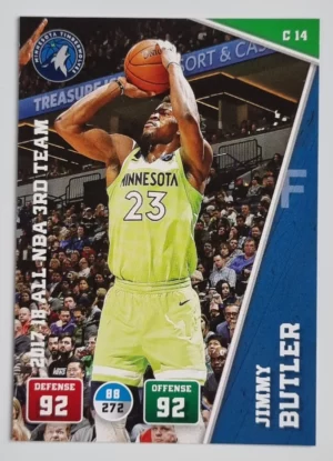 2018-19 Adrenalyn XL #C14 Jimmy Butler/17-'18 All-NBA 3rd Team